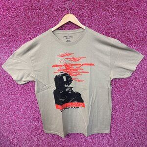 Pink Floyd Men's 1987 World Tour Aviator Ringer T-Shirt XL